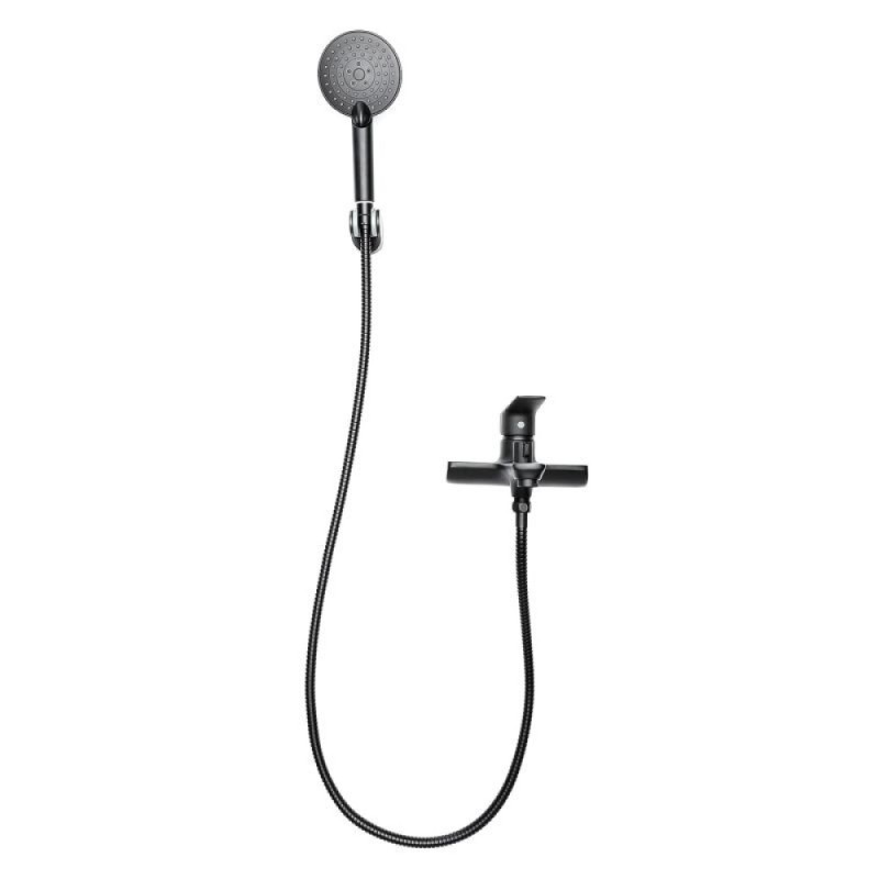 Смеситель Orange Aristo M19-300B для ванны и душа, черный матовый