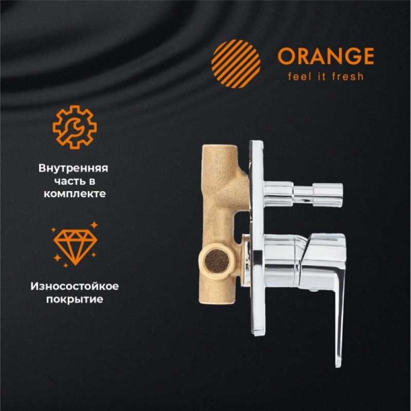 Смеситель Orange Otto M22-500cr для ванны и душа, хром