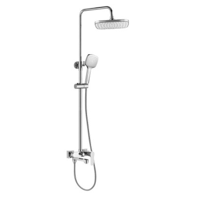 Душевая система Orange Otto M22-811cr с поворотным изливом, хром
