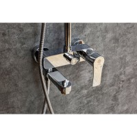 Душевая система Orange Otto M22-811cr с поворотным изливом, хром