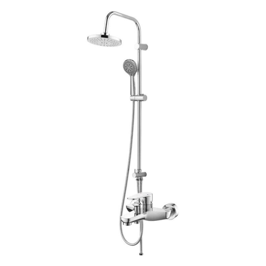 Душевая система Orange Otto M22-933cr, с изливом, цвет хром