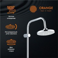 Душевая система Orange Otto M22-933cr, с изливом, цвет хром