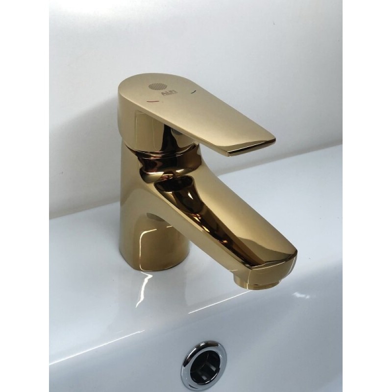 Смеситель Orange Loop M26-021Gold для раковины, золото