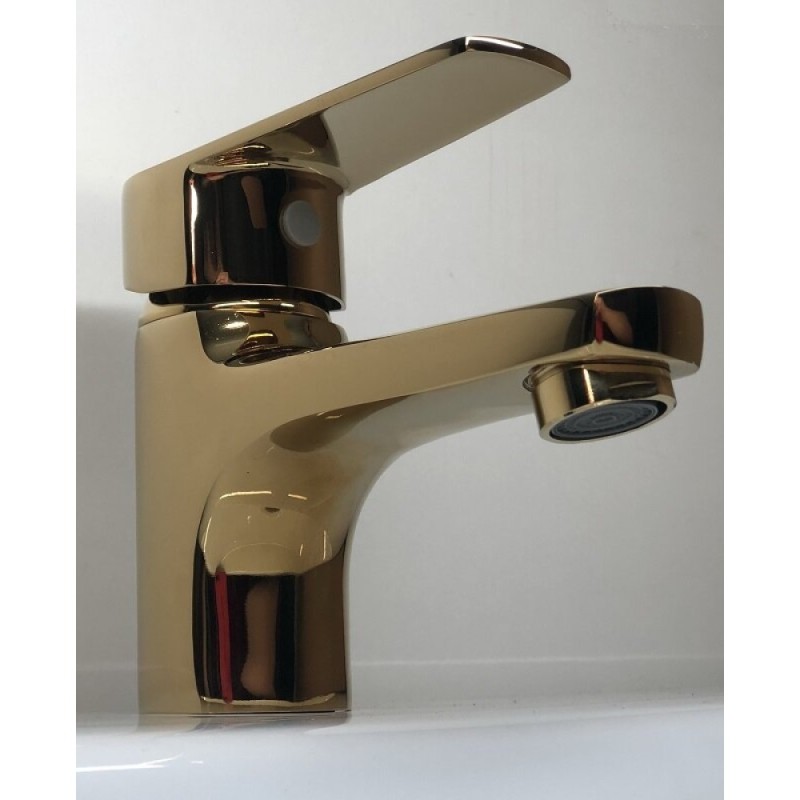 Смеситель Orange Loop M26-021Gold для раковины, золото