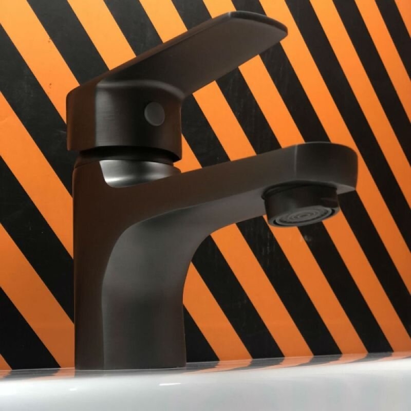 Смеситель Orange Loop для раковины, графит матовый, M26-021GR