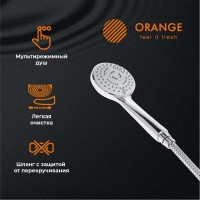 Смеситель Orange Loop M26-100cr для ванны и душа, хром