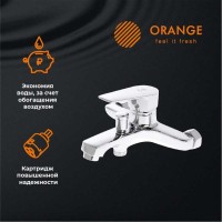 Смеситель Orange Loop M26-100cr для ванны и душа, хром