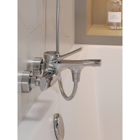 Смеситель Orange Organic M27-100cr для ванны и душа, хром