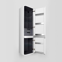 Пенал Am.Pm Sensation M30CHR0406WG, подвесной, правый, белый глянцевый