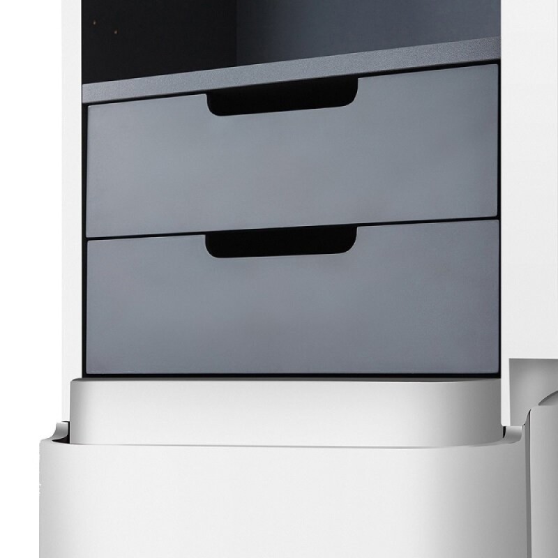 Пенал Am.Pm Sensation M30CHR0406WG, подвесной, правый, белый глянцевый