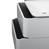 Тумба под раковину Am.Pm Sensation 80 см, подвесная, цвет белый глянец, M30FHX0802WG