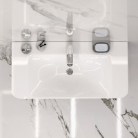 Тумба под раковину Am.Pm Sensation 100 см, подвесная, табачный дуб, M30FHX1002TF