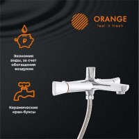 Смеситель Orange Lotos M32-100cr для ванны и душа, хром