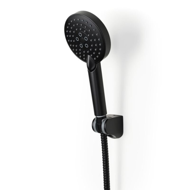 Смеситель Orange Mia для ванны и душа, черный матовый, M34-300B