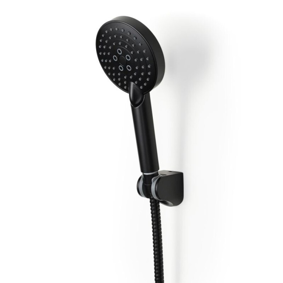 Смеситель Orange Mia для ванны и душа, черный матовый, M34-300B