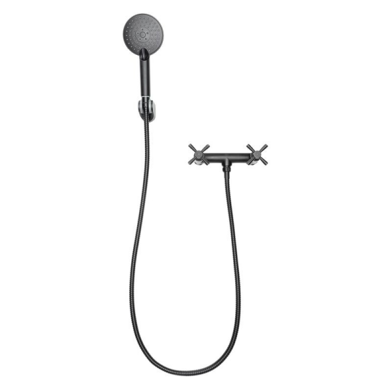 Смеситель Orange Mia для душа, черный матовый, M34-320B