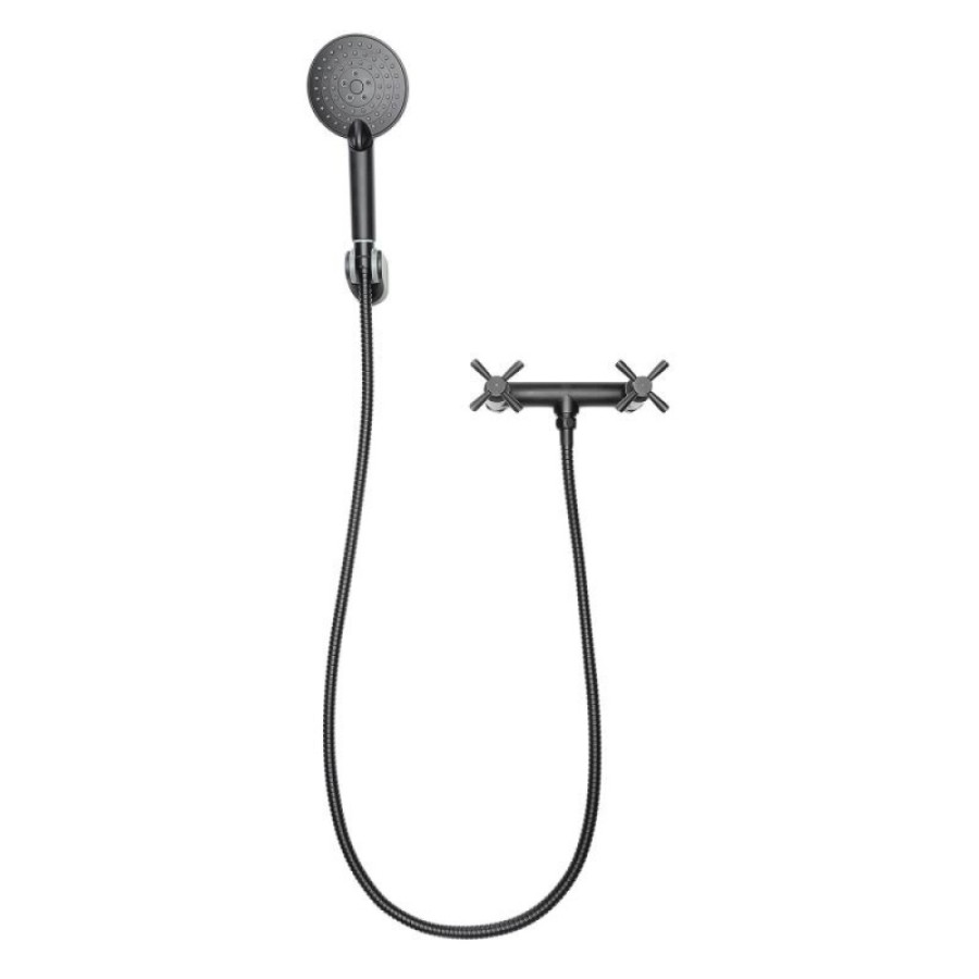 Смеситель Orange Mia для душа, черный матовый, M34-320B