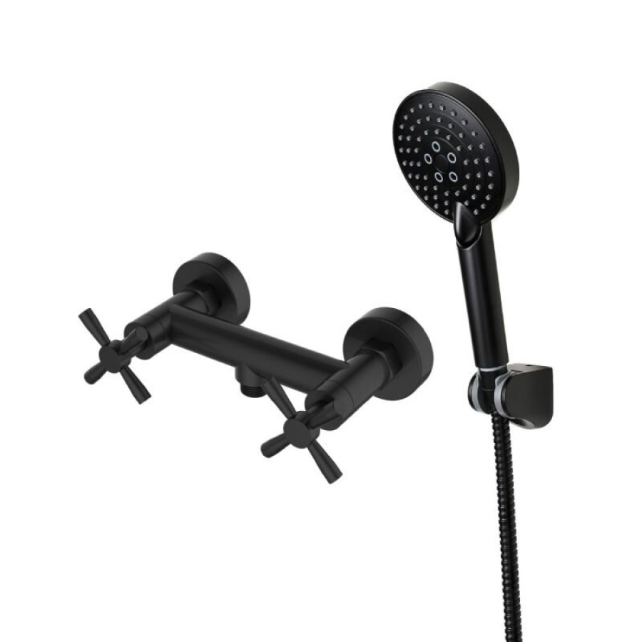 Смеситель Orange Mia для душа, черный матовый, M34-320B