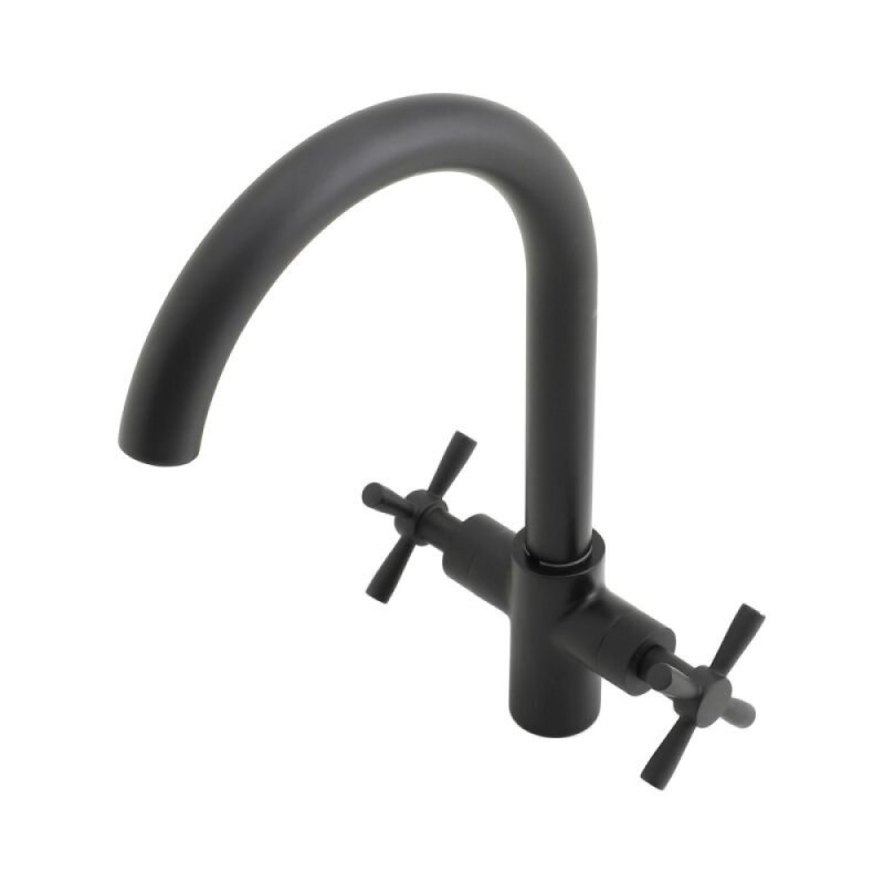 Комплект смесителей Orange Mia, черный матовый, M34-381b