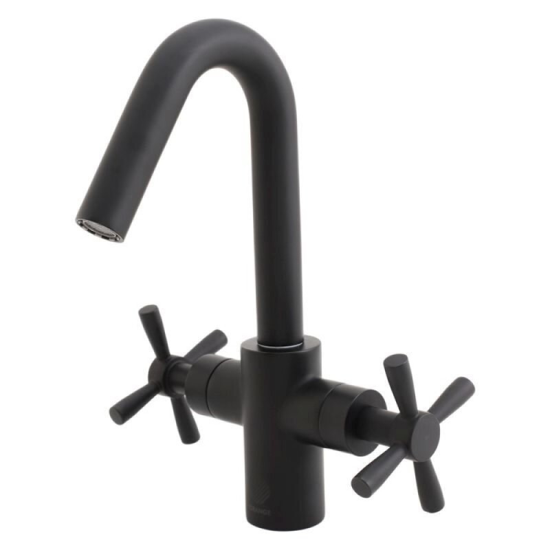 Комплект смесителей Orange Mia, черный матовый, M34-381b