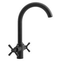 Комплект смесителей Orange Mia, черный матовый, M34-381b