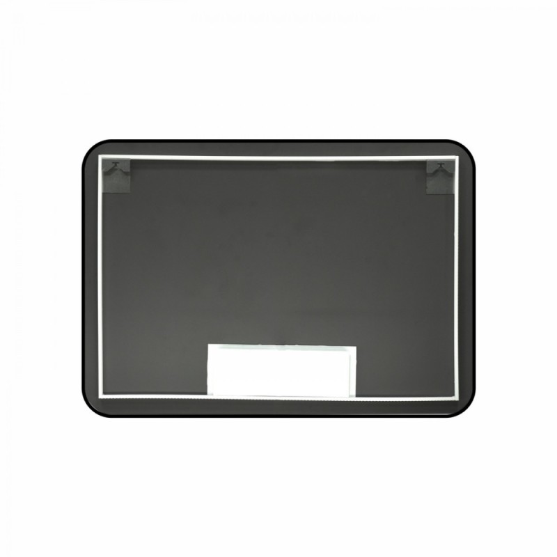 BOND M35ZE-10080 Зеркало прямоугольное Лофт 100х80см с подсветкой и черным обрамлением