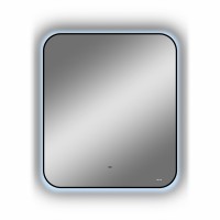 BOND M35ZE-6080 Зеркало прямоугольное Лофт 60х80см с подсветкой и черным обрамлением