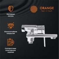Смеситель Orange Splito для ванны и душа, хром, M36-100cr