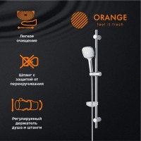 Комплект смесителей Orange Splito M36-311cr, хром глянцевый