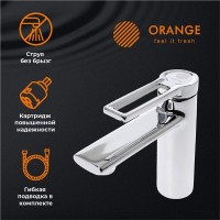 Комплект смесителей Orange Splito M36-311cr, хром глянцевый