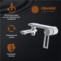 Комплект смесителей Orange Splito M36-311cr, хром глянцевый