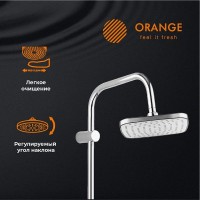 Душевая система Orange Splito, хром глянцевый, M36-922cr