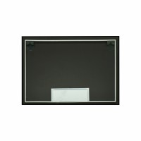 BOND M36ZE-10080 Зеркало прямоугольное Лофт 100х80см с подсветкой и черным обрамлением