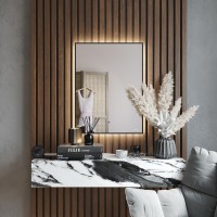 BOND M36ZE-6080 Зеркало прямоугольное 60х80см с подсветкой и черным обрамлением