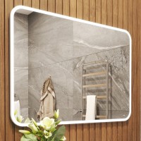 BOND M39ZE-12080 Зеркало прямоугольное 120х80см с LED подсветкой и сенсорным диммером