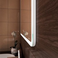 BOND M39ZE-12080 Зеркало прямоугольное 120х80см с LED подсветкой и сенсорным диммером