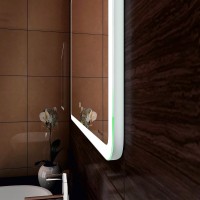 BOND M39ZE-12080 Зеркало прямоугольное 120х80см с LED подсветкой и сенсорным диммером