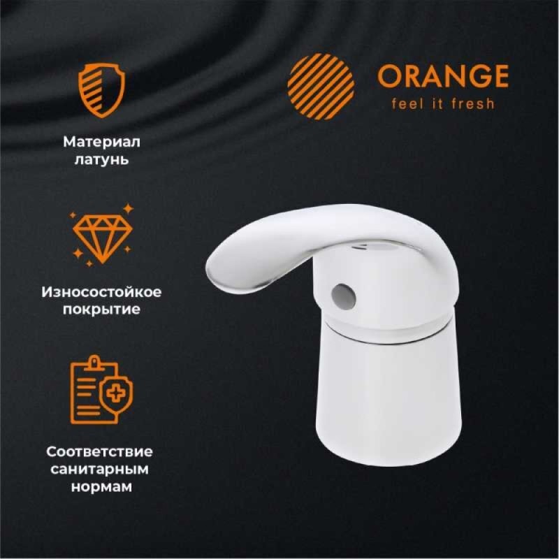 Смеситель Orange Iris M41-333cr на борт ванны, хром