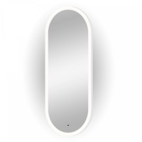 BOND M41ZE-50120 Зеркало овальное 50х120см с LED подсветкой и бесконтактным сенсором