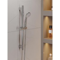 Смеситель Orange Prim M42-611cr, для ванны и душа, с душевым гарнитуром, цвет хром