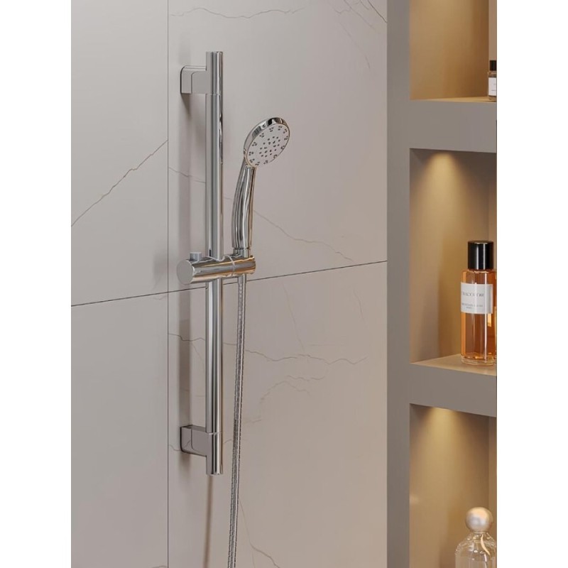 Смеситель Orange Prim M42-611cr, для ванны и душа, с душевым гарнитуром, цвет хром