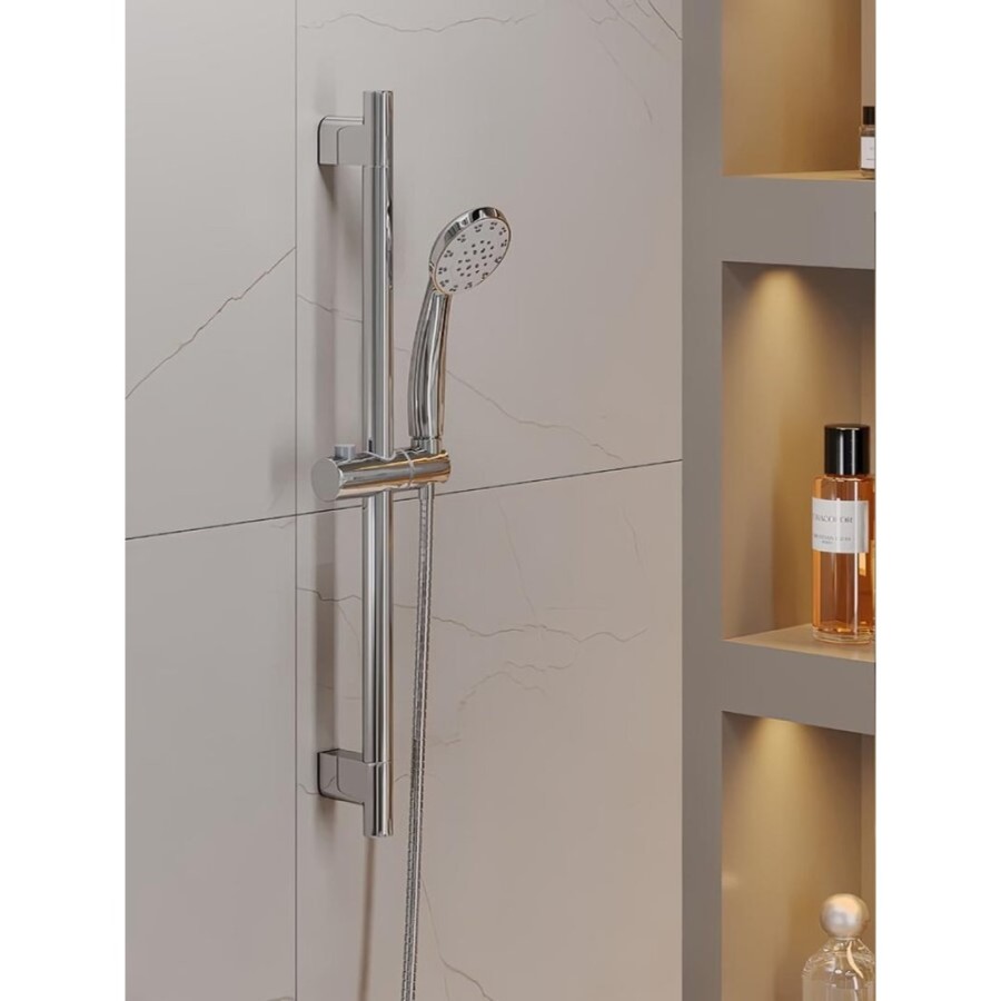 Смеситель Orange Prim M42-611cr, для ванны и душа, с душевым гарнитуром, цвет хром