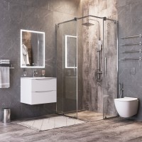 BOND M44ZE-6080 Зеркало прямоугольное 60х80см с LED подсветкой и сенсорным диммером