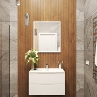 BOND M44ZE-7080 Зеркало прямоугольное 70х80см с LED подсветкой и сенсорным диммером