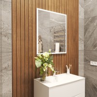BOND M44ZE-7080 Зеркало прямоугольное 70х80см с LED подсветкой и сенсорным диммером