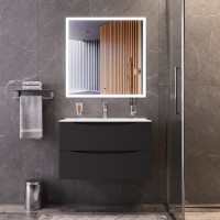 BOND M44ZE-8080 Зеркало квадратное 80х80см с LED подсветкой и сенсорным диммером