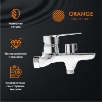 Смеситель Orange Sofi 2.0 для ванны и душа, хром, M46-100cr