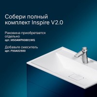 Тумба под раковину Am.Pm Inspire 2.0 M50AFHX0803GM подвесная 80 см, 3 ящика, цвет графит, матовый