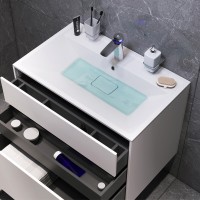 Тумба под раковину Am.Pm Inspire 2.0 M50AFHX0803WM подвесная 80 см, 3 ящика, цвет белый, матовый