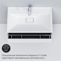 Тумба под раковину Am.Pm Inspire 2.0 M50AFHX0803WM подвесная 80 см, 3 ящика, цвет белый, матовый